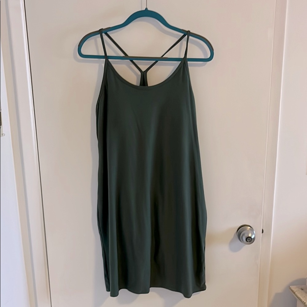 Green Strappy Sport Dress